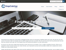 Tablet Screenshot of dropcatcher.co.uk